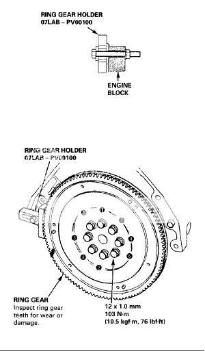 Honda B Series Pressure Plate Torque Specs